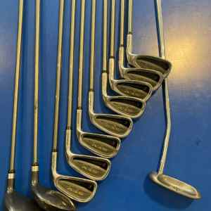 ProKennex Grafit Jernsæt S-4 med driver, 5 kølle og putter